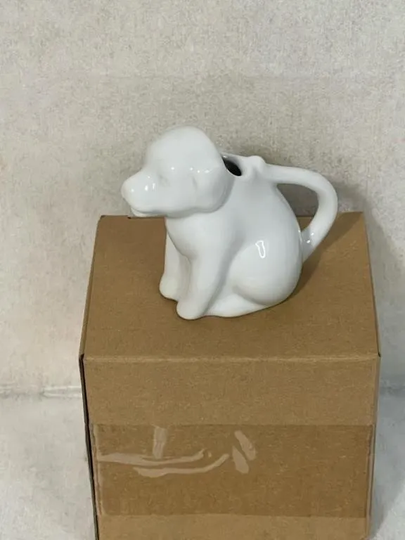 New Ceramic Dog Creamer