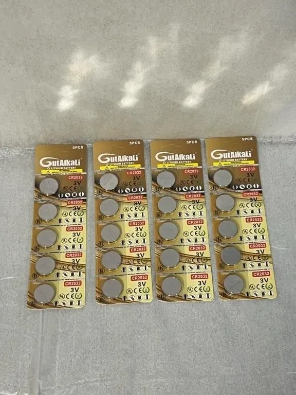 4 New Packs of 5 - 20 Total - CR2032 3V Batteries