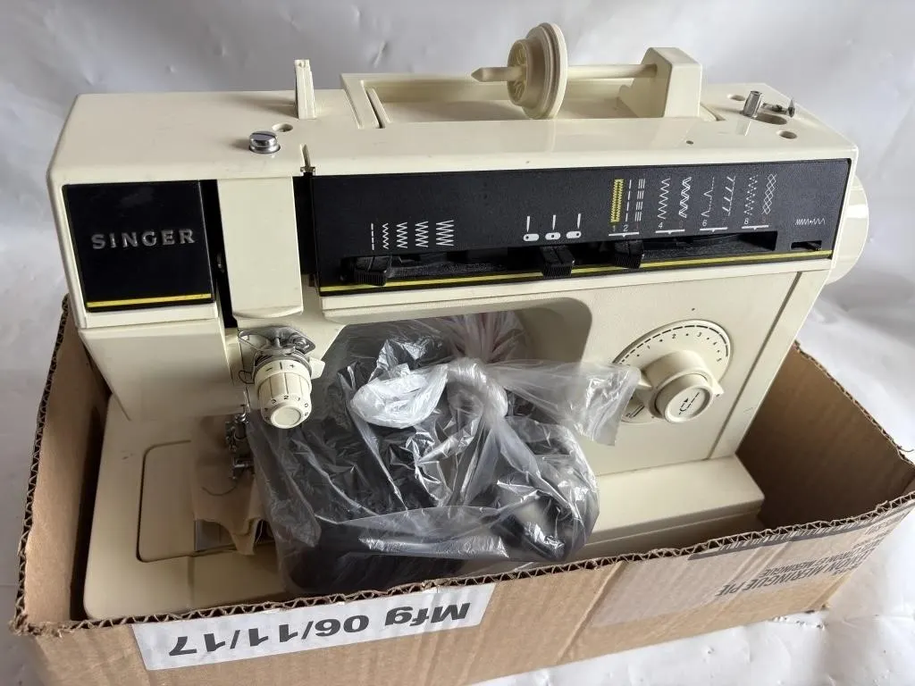 Singer Sewing Machine in Box