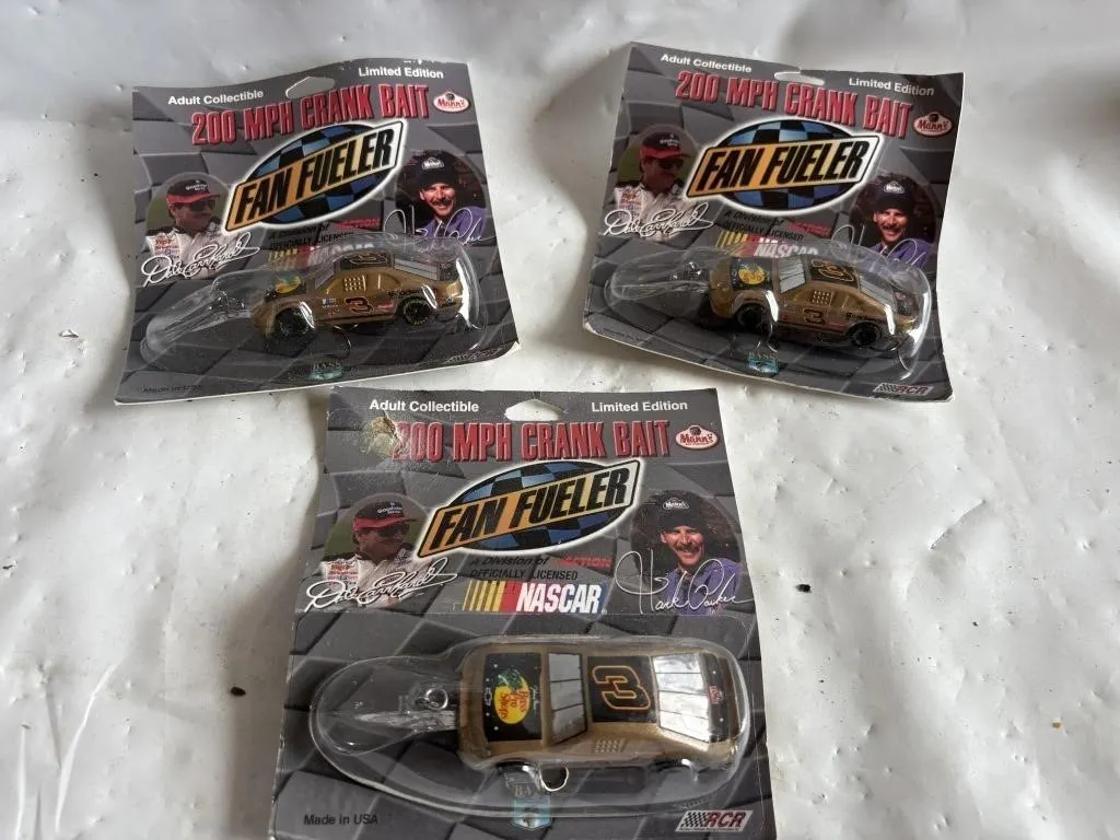 Dale Earnhardt #3 Fan Fueler Crank Bait Cars (3)