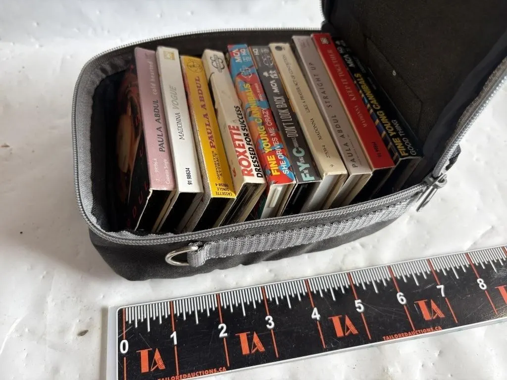 Cassette Tape Lot: Madonna, Paula Abdul, Roxette,