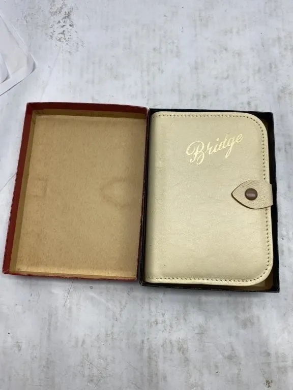 Bridge Set: Playing Cards, Score Pad & Pencil