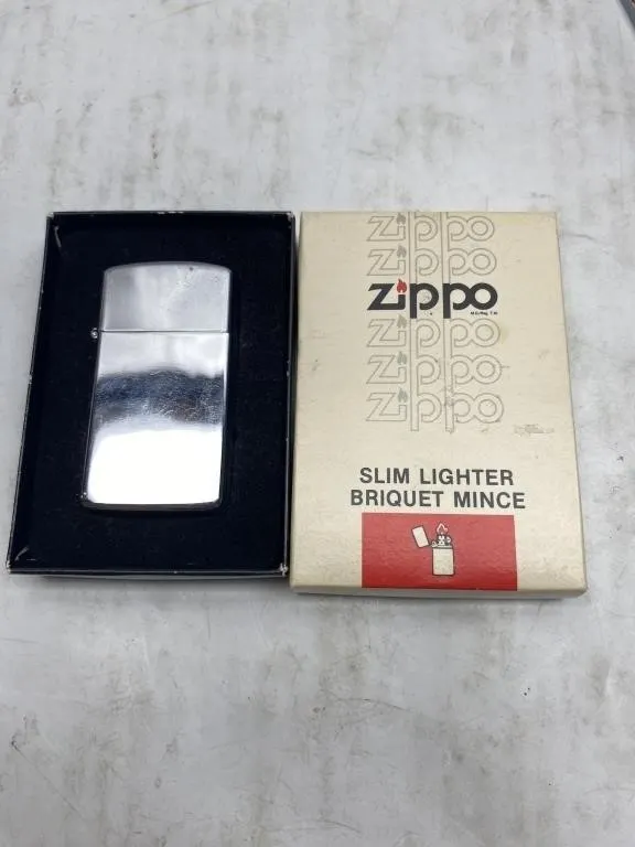 Zippo Slim Lighter with Box