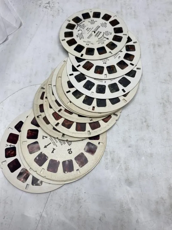 Lot of View-Master Reels, Muppet Babies & More