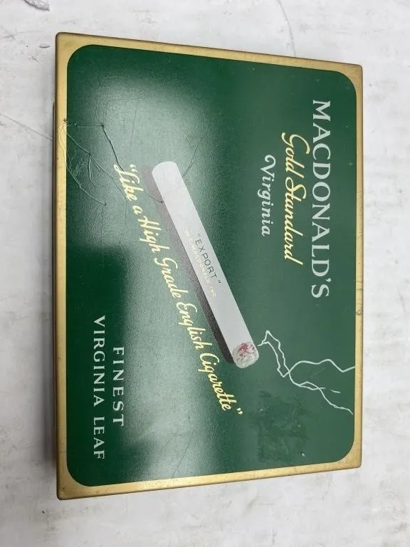 W.C. MacDonald Cigarettes Tin, Montreal