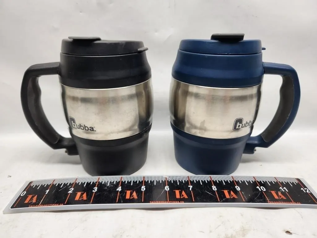 Two Bubba 52oz Insulated Beer Mugs