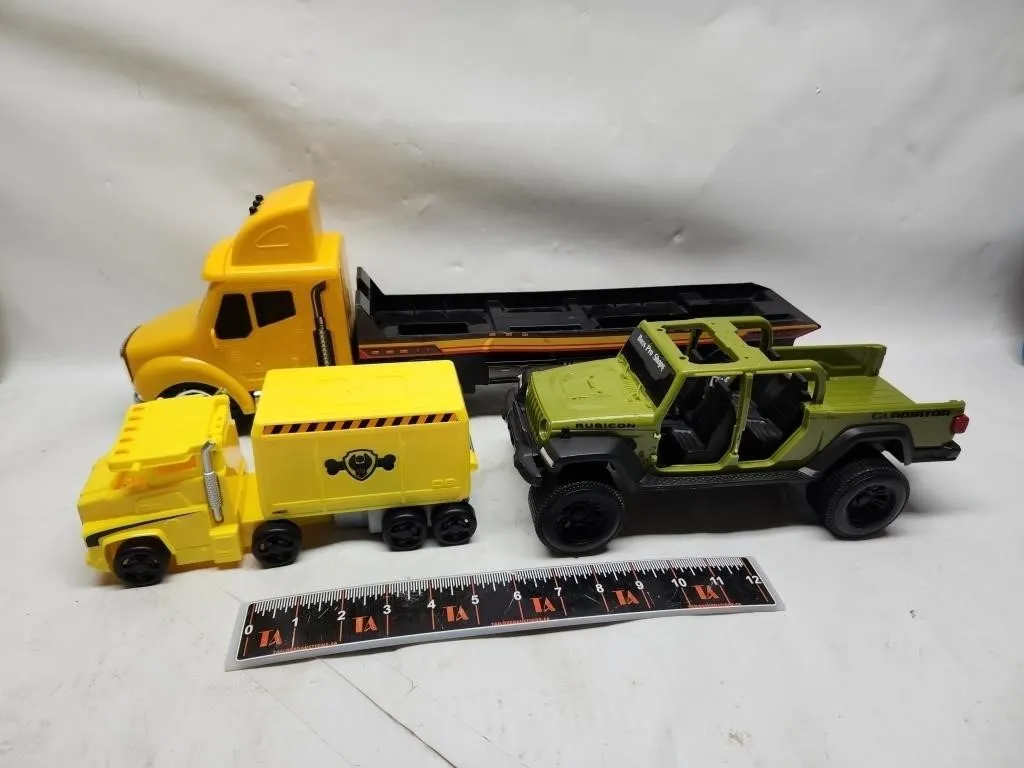 Toy Trucks & Jeep Gladiator Lot