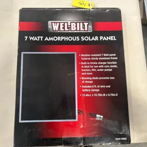 Wel-Bilt Solar Panel