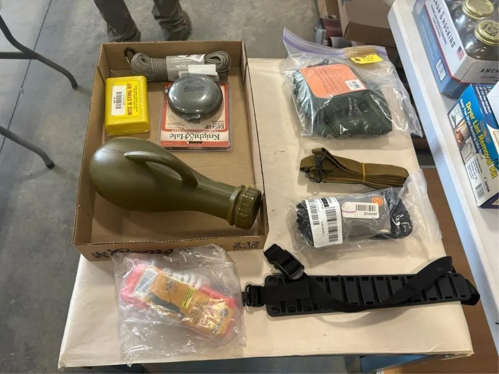 Cord/Rope. Sling, Bit/Sting Kit & other