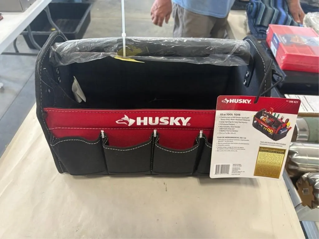 New Husky 15" Tool Tote