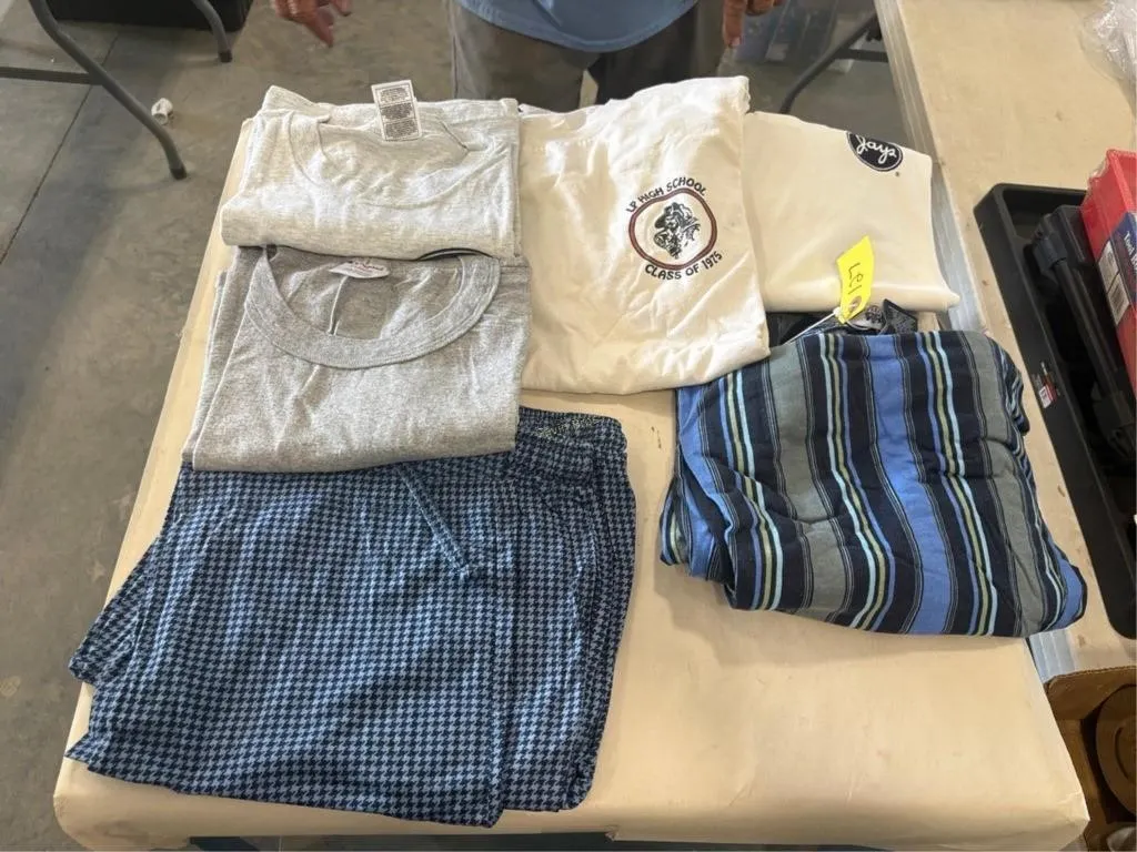 L Pajama Pants & XL Shirts