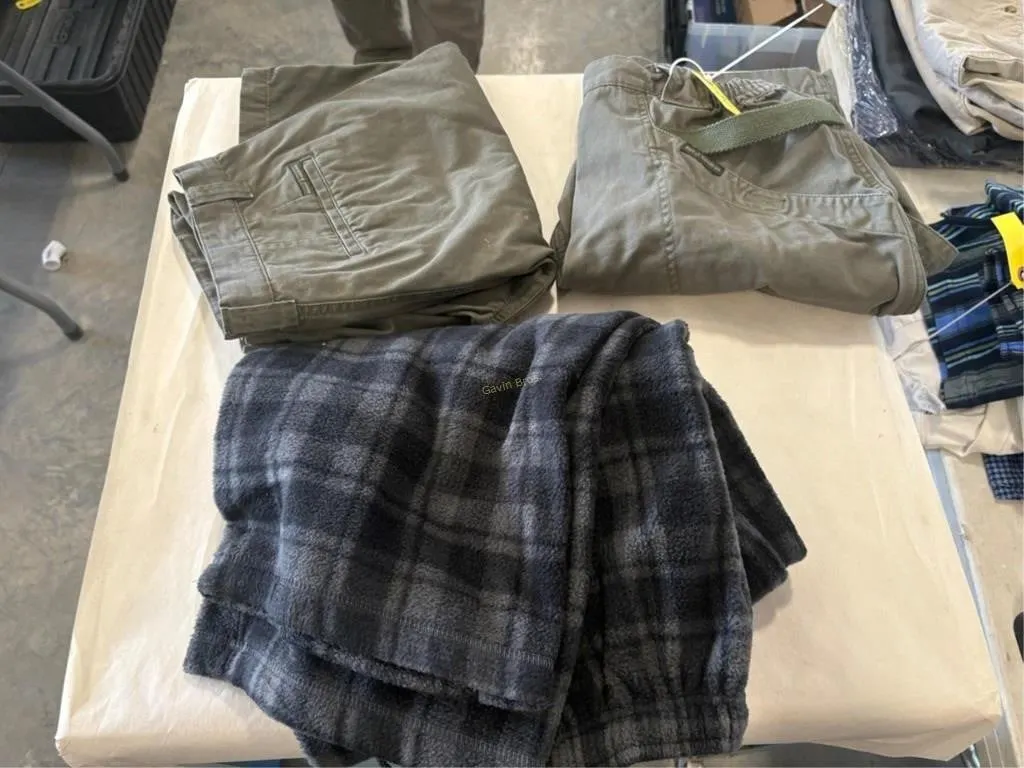 L Pajama Pants & 34 Shorts