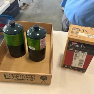 Coleman Peak Lantern & LP Tanks