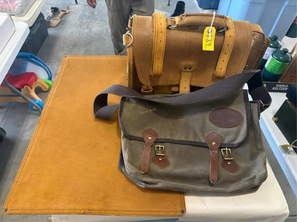 Saddleback Leather Satchel & other