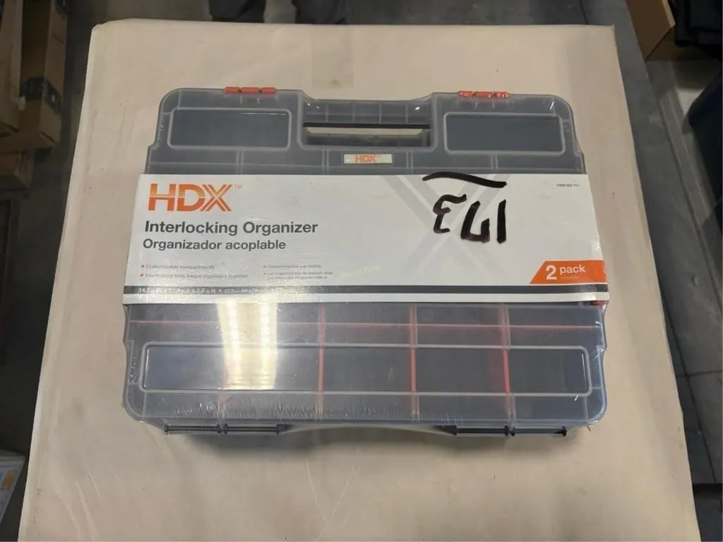 New HDX Interlocking Organizer