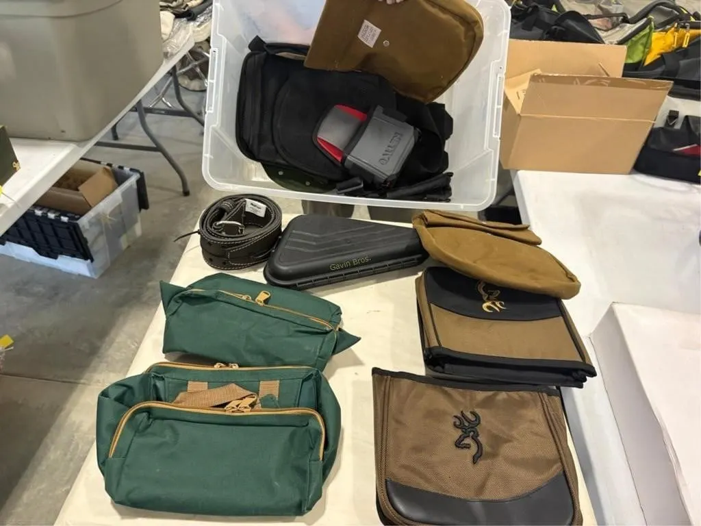 Browning Bags, Pistol Case, Belt etc