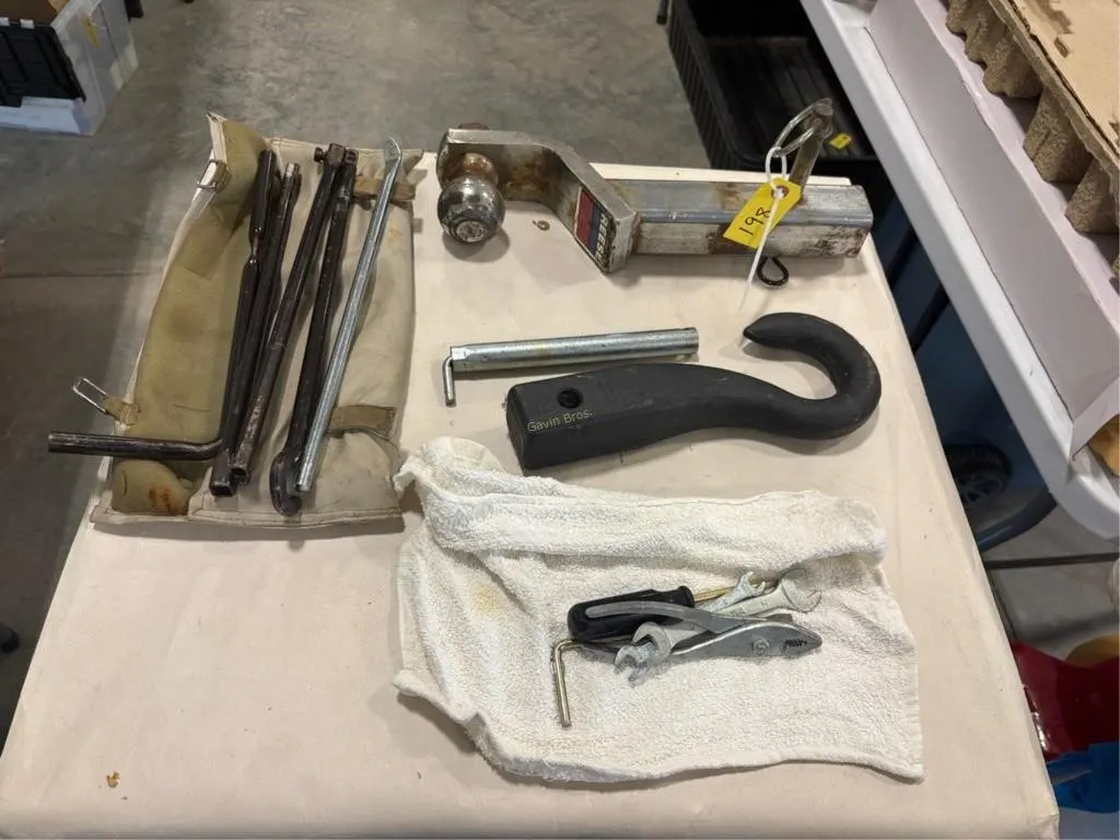 Receiver Ball Hitch, Tow Hook, & other