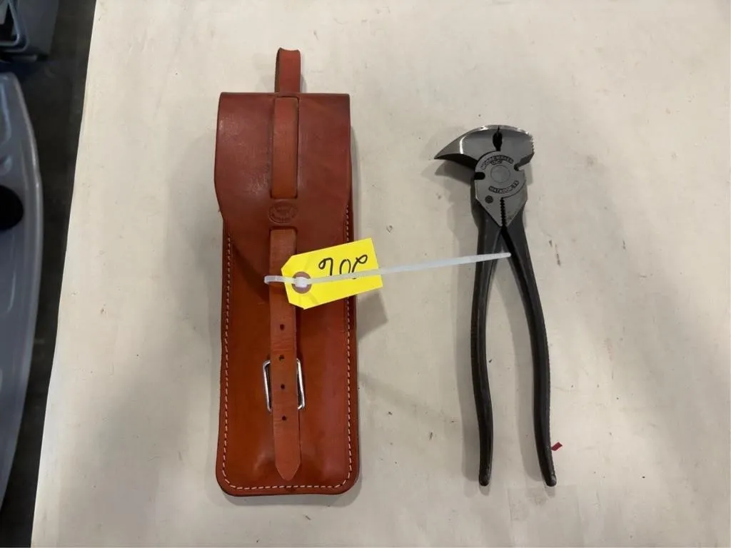 Heavy Duty Fencing Pliers & Sheath