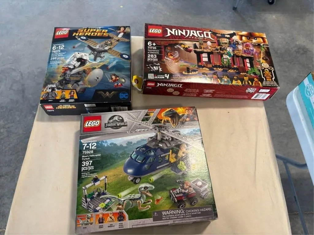(3) Lego Sets