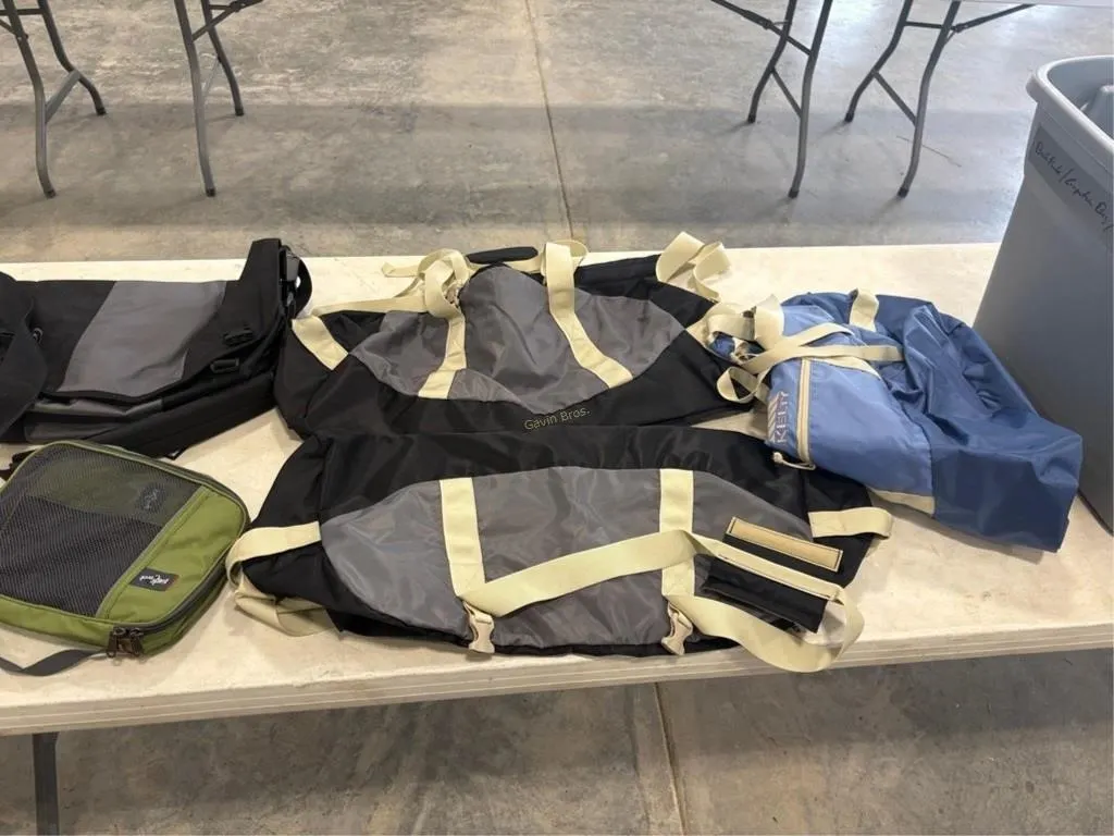 Tote of Misc Duffle Bags & other
