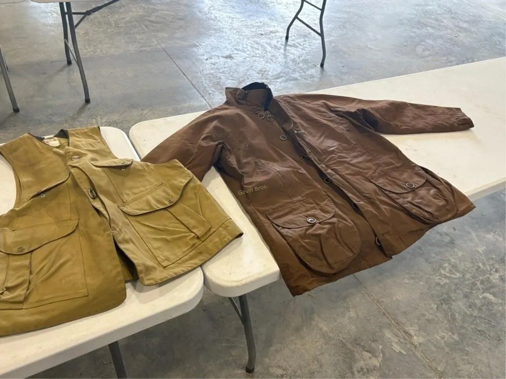 Barbour XL Jacket & other w/tote