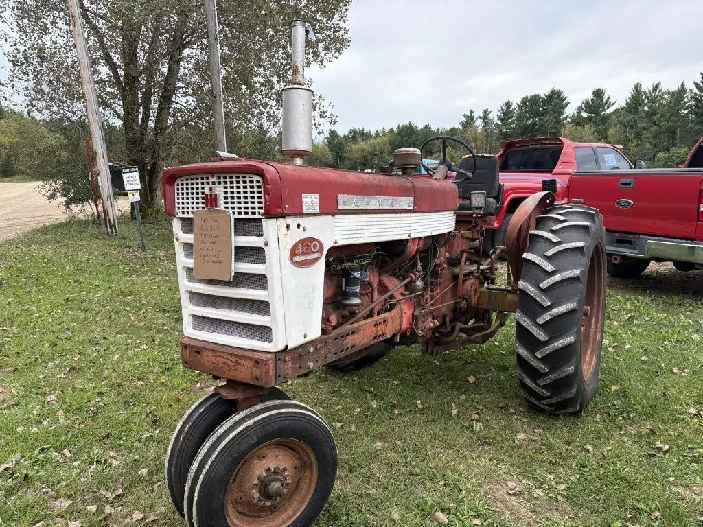 Farmall 460 Narrow Front Gas Tractor