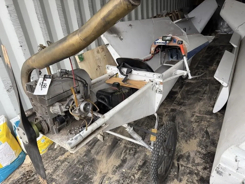 (2) Canard Gold Wing Ultra Light Airplanes