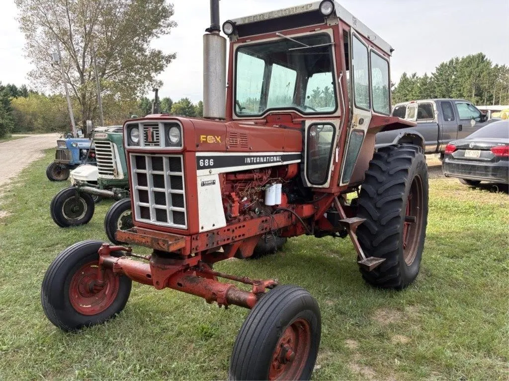 International 686 Diesel Tractor