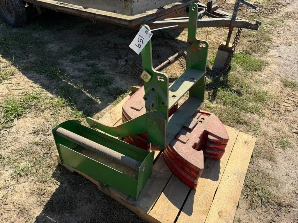 (9) IH/Mccormick Weights, Rock Bucket