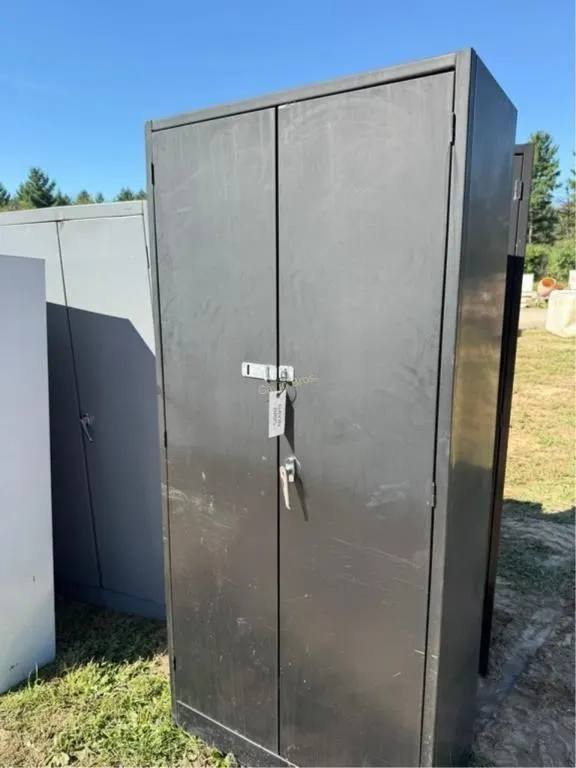(2) Metal Cabinets