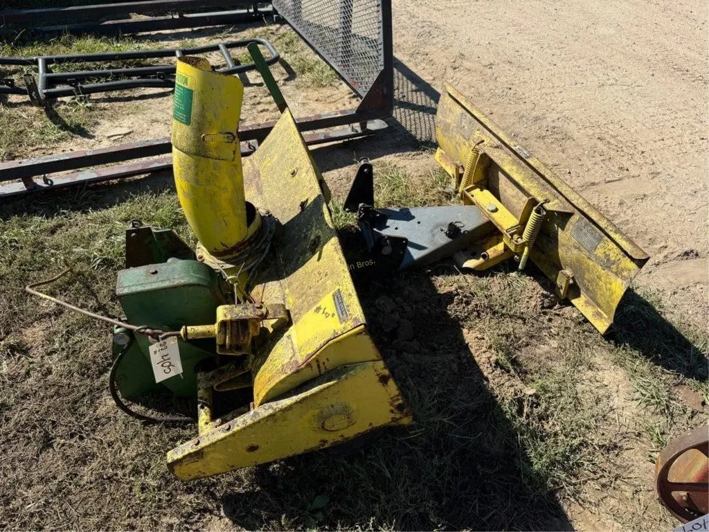 John Deere Snowblower and Blade