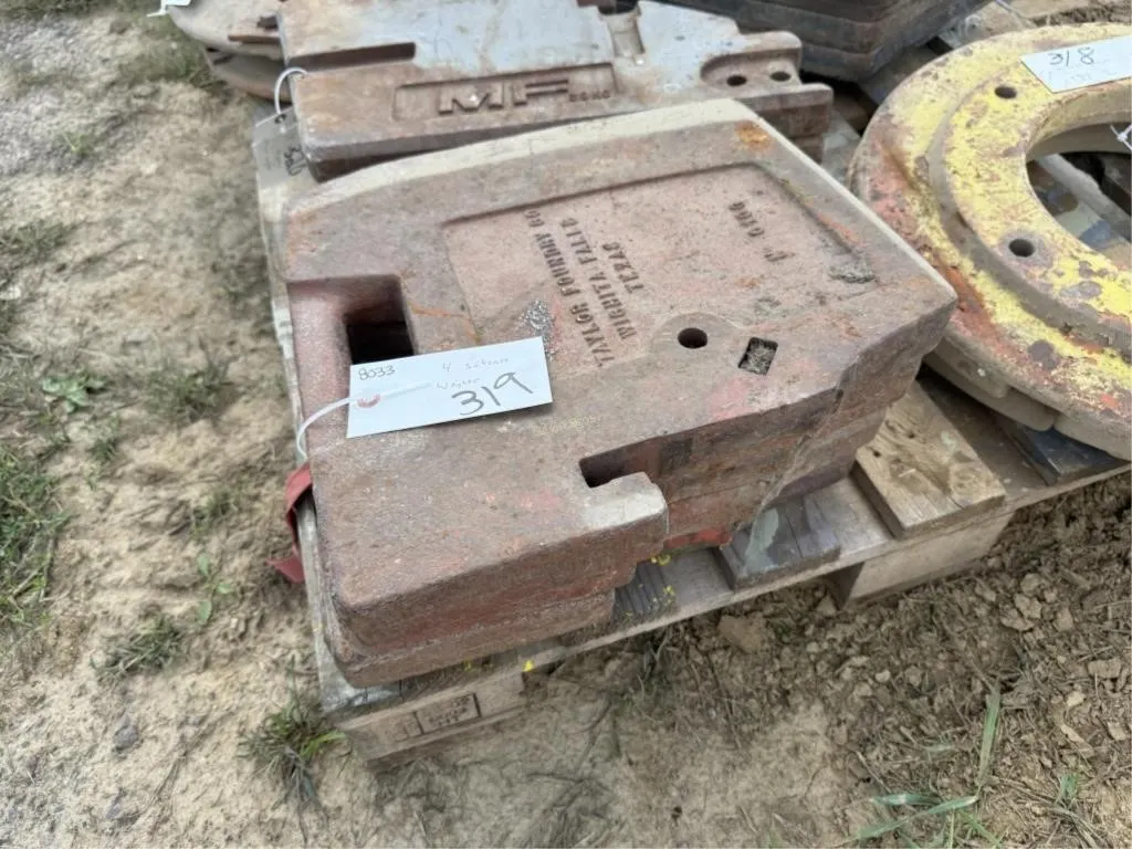 (4) Suitcase Weights