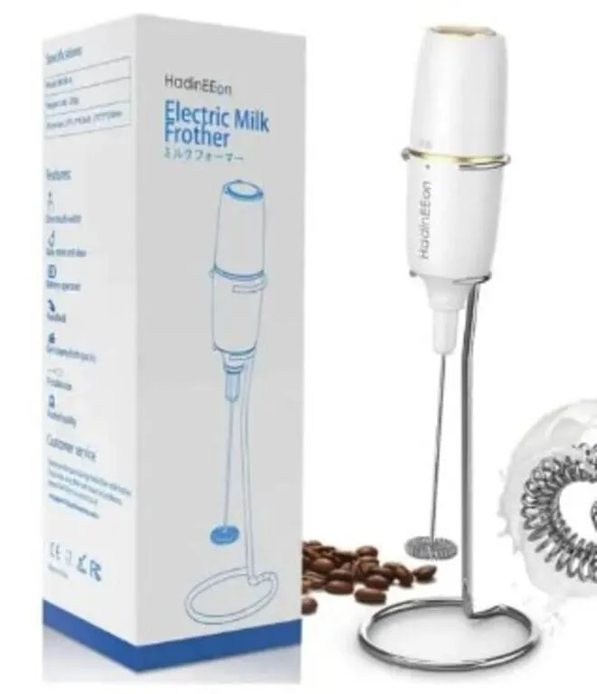 HadinEEon Handheld Milk Frother 300ml