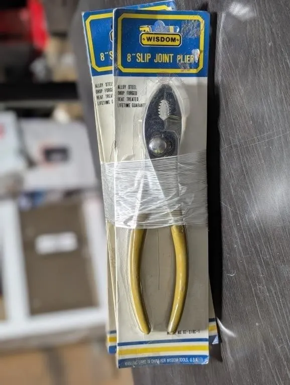 WISDOM Slip Joint Plier Steel Material