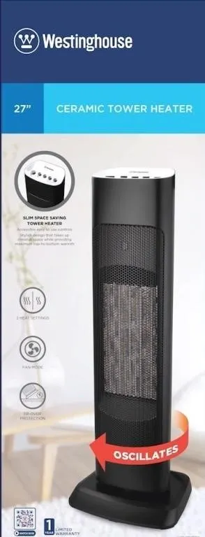 Westinghouse 27� Ceramic Tower Heater