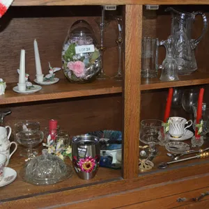 Tea Cups, Juice Jugs, Candle Holders