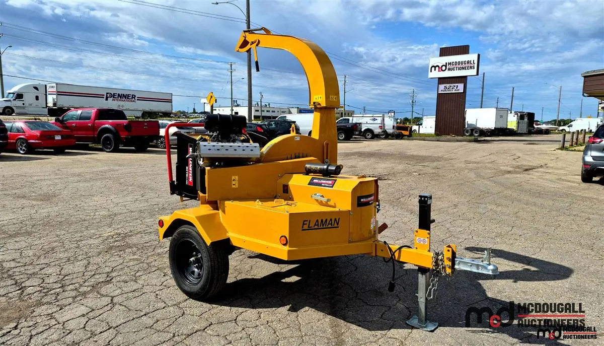 2021 Wallenstein BXTR6438B Towable Wood Chipper