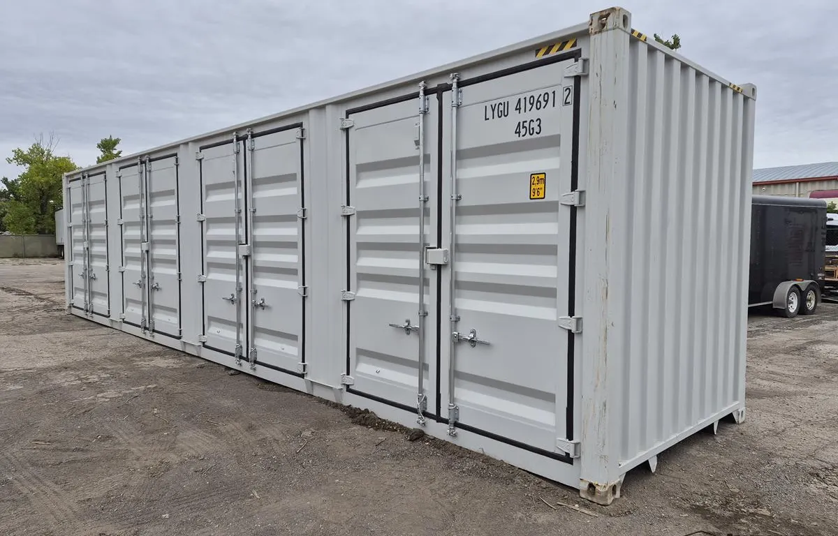 2026 40' High Cube Multi-Door Shipping Container
UNRESERVED