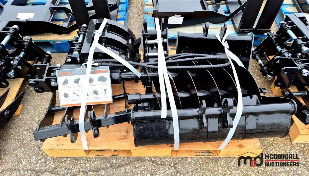 AGT 12EX-ATA Mini Excavator Attachment Set
UNRESERVED