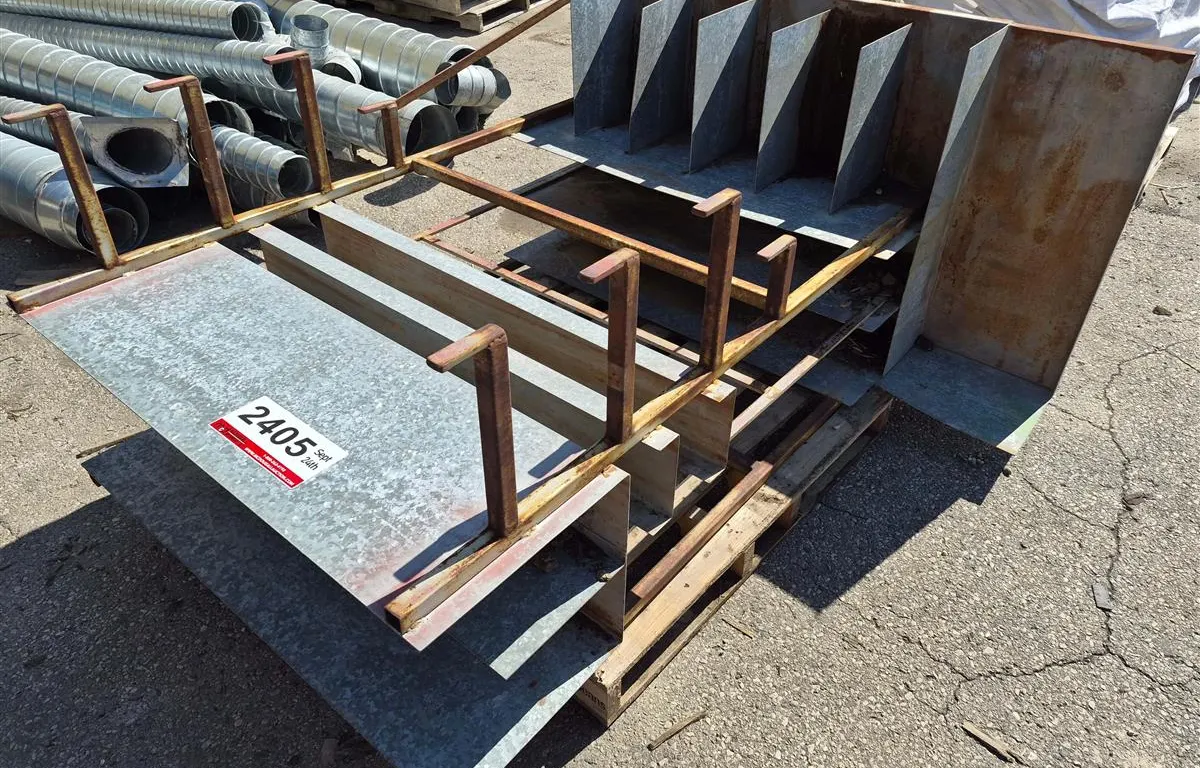 Steel Storage Rack w/ Galvanized Steel Shelves
UNRESERVED