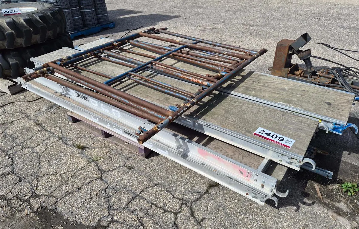 Scaffold Platforms & Steel Frames
UNRESERVED