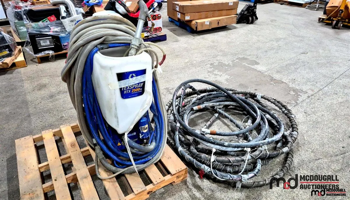 Graco TexSpray RTX 2500 PI Texture Sprayer
UNRESERVED