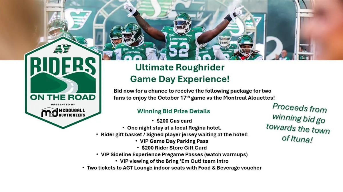 Ultimate Roughrider Game Day Experience
UNRESERVED