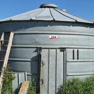 8' Galvanized Steel Grain Bin (Approx. 1500 Bushels)
 UNRESERVED