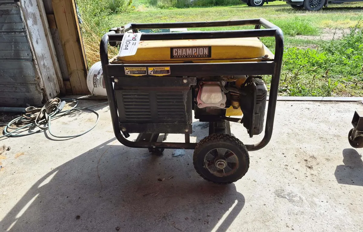 Champion 2800W Portable Generator
UNRESERVED