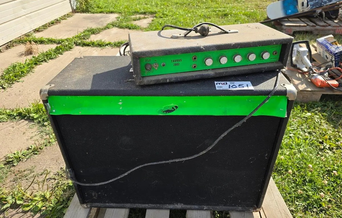 Taurus 2002 Guitar Amplifier Head & Cabinet
UNRESERVED