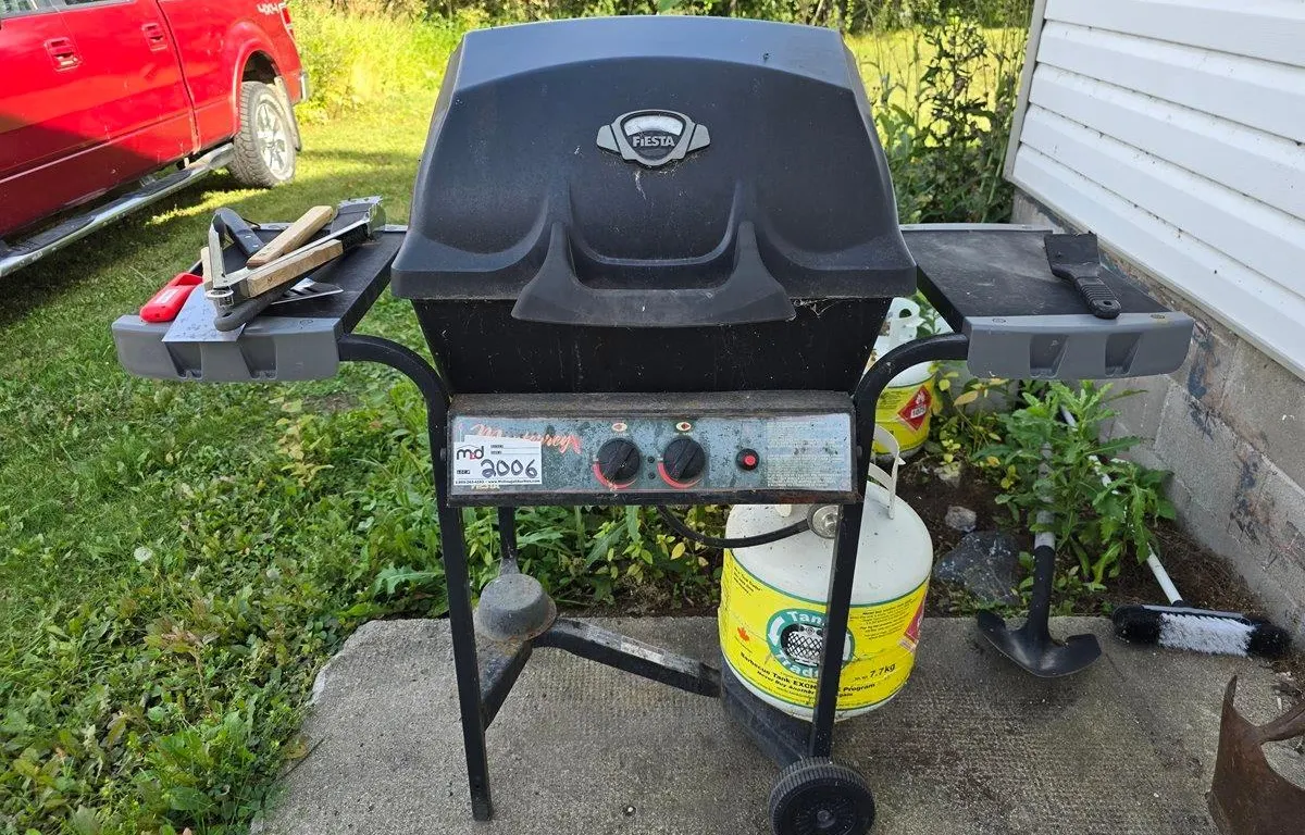 Fiesta Propane Gas Barbecue with Utensils
UNRESERVED