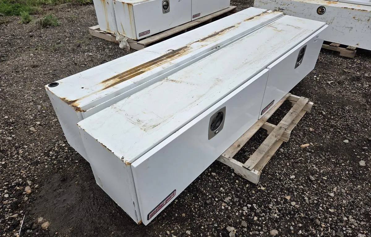 (2) Weather Guard Steel Truck Side Toolboxes
UNRESERVED