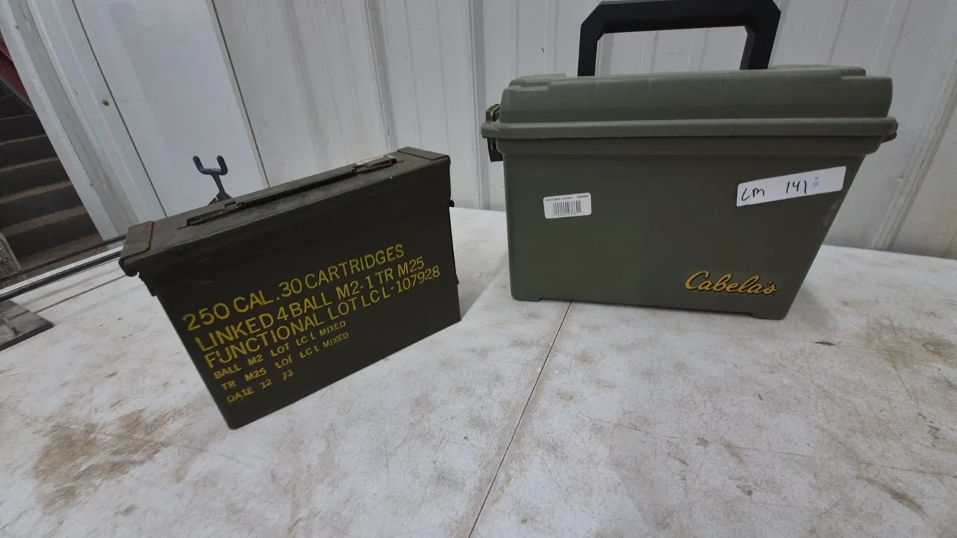 2 Ammunition Boxes