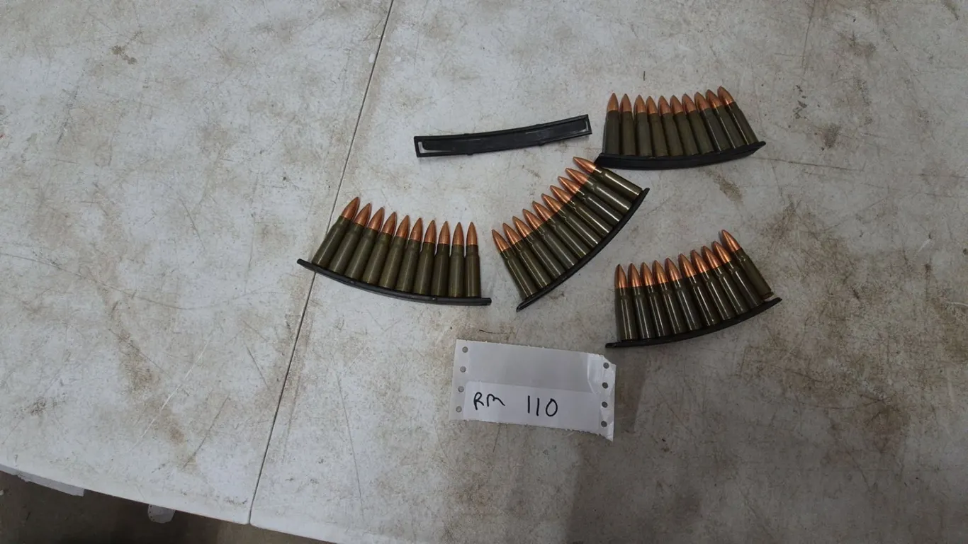 7.62×39mm Ammunition on Stripper Clips, 40 Rounds